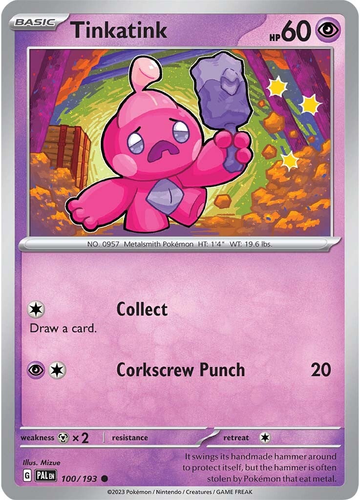 Tinkatink (100/193) [Scarlet & Violet: Paldea Evolved] | Exor Games Dartmouth