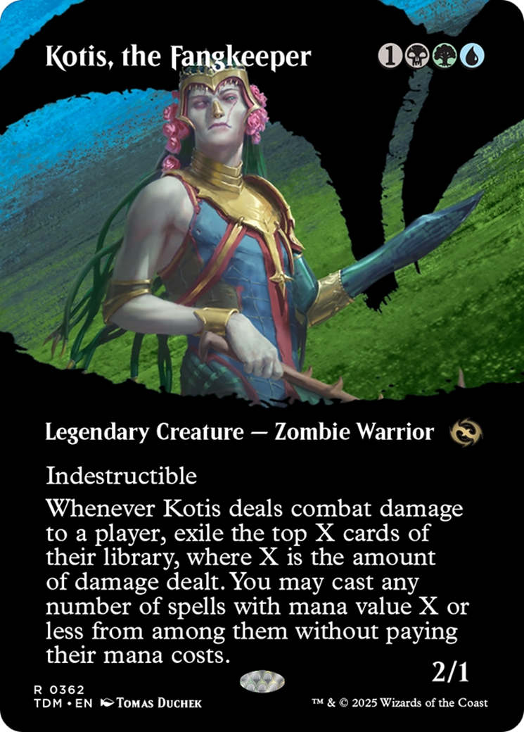 Kotis, the Fangkeeper (Borderless) [Tarkir: Dragonstorm] | Exor Games Dartmouth