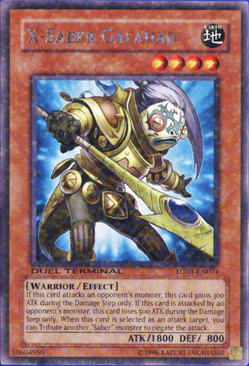 X-Saber Galahad [DT01-EN074] Rare | Exor Games Dartmouth