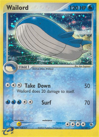 Wailord (14/109) [EX: Ruby & Sapphire] | Exor Games Dartmouth