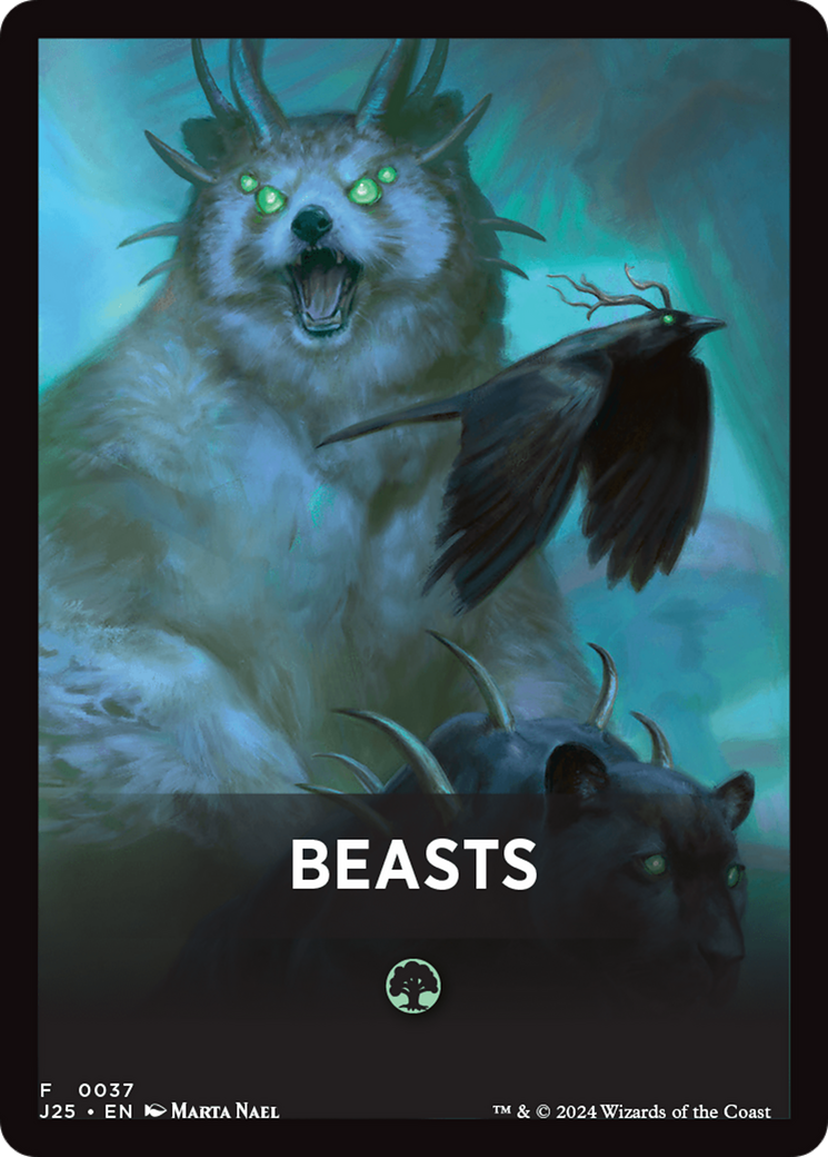 Beasts Theme Card [Foundations Jumpstart Front Cards] | Exor Games Dartmouth