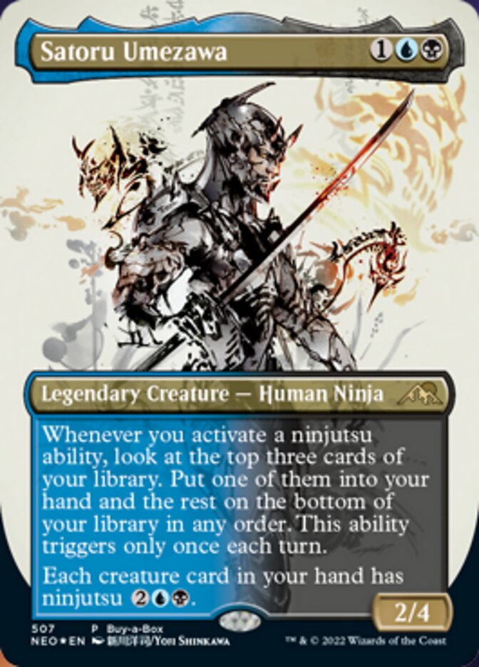 Satoru Umezawa (Buy-A-Box) [Kamigawa: Neon Dynasty] | Exor Games Dartmouth