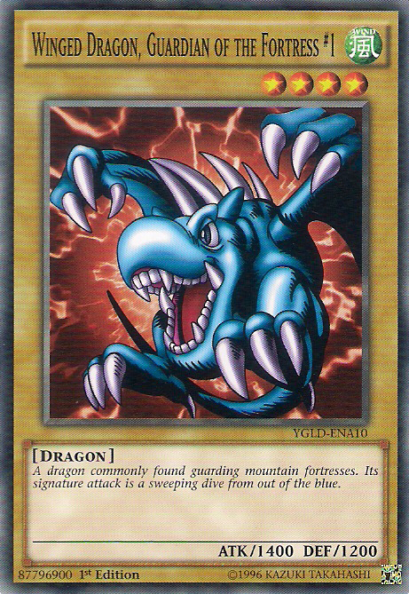 Winged Dragon, Guardian of the Fortress #1 [YGLD-ENA10] Common | Exor Games Dartmouth