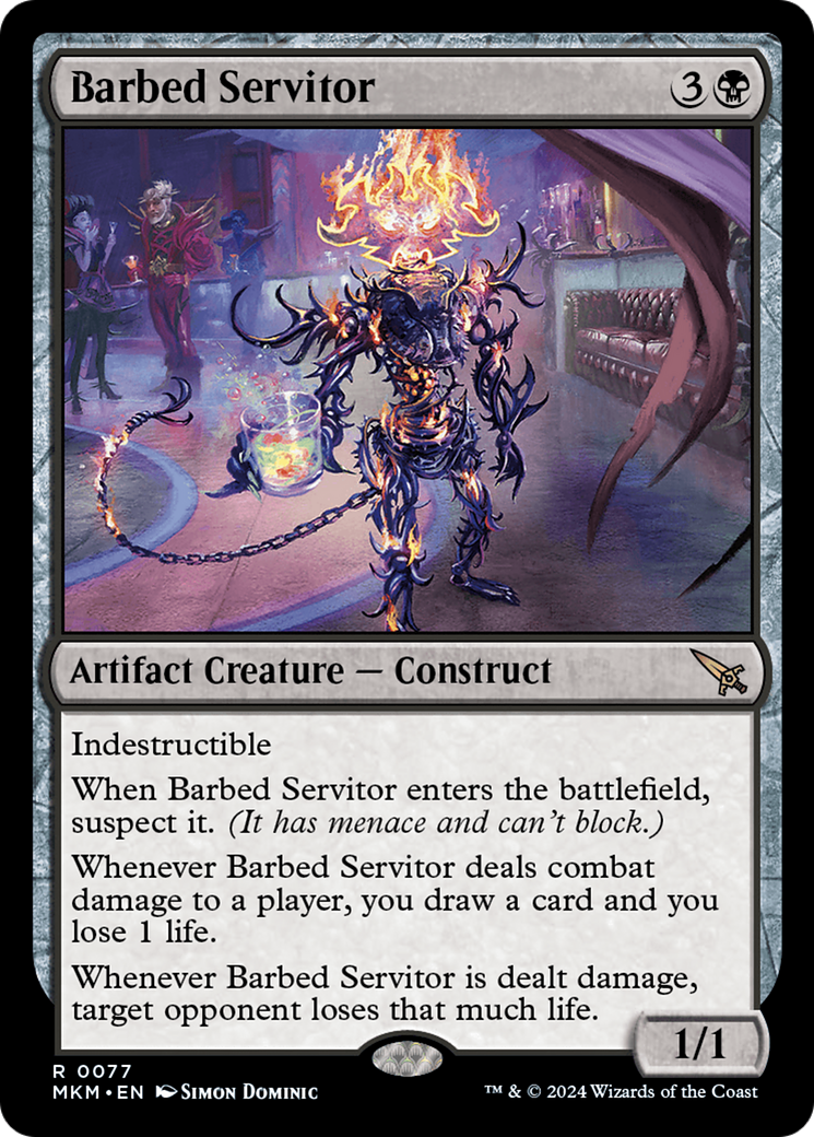 Barbed Servitor [Murders at Karlov Manor] | Exor Games Dartmouth