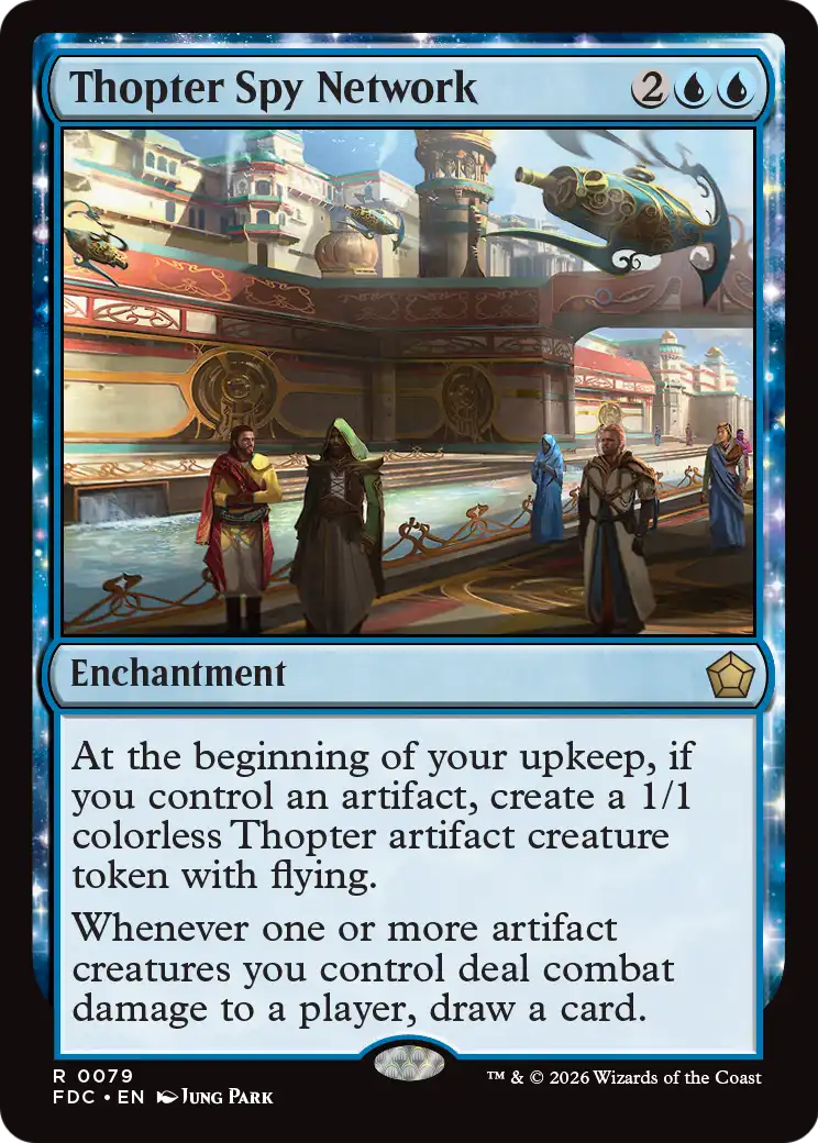 Thopter Spy Network [Foundations Commander] | Exor Games Dartmouth