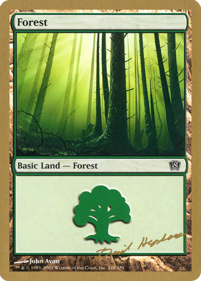 Forest (dh348) (Dave Humpherys) [World Championship Decks 2003] | Exor Games Dartmouth