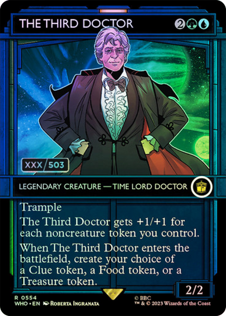 The Third Doctor (Serial Numbered) [Doctor Who] | Exor Games Dartmouth