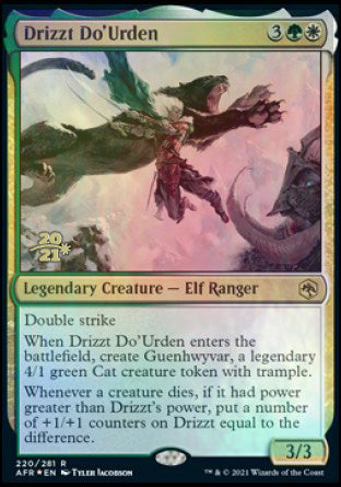 Drizzt Do'Urden [Dungeons & Dragons: Adventures in the Forgotten Realms Prerelease Promos] | Exor Games Dartmouth