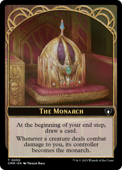 Copy (54) // The Monarch Double-Sided Token [Commander Masters Tokens] | Exor Games Dartmouth