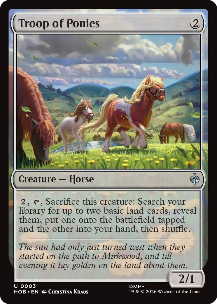 Troop of Ponies [The Hobbit] | Exor Games Dartmouth