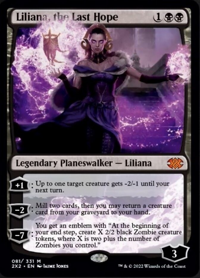 Liliana, the Last Hope [Double Masters 2022] | Exor Games Dartmouth