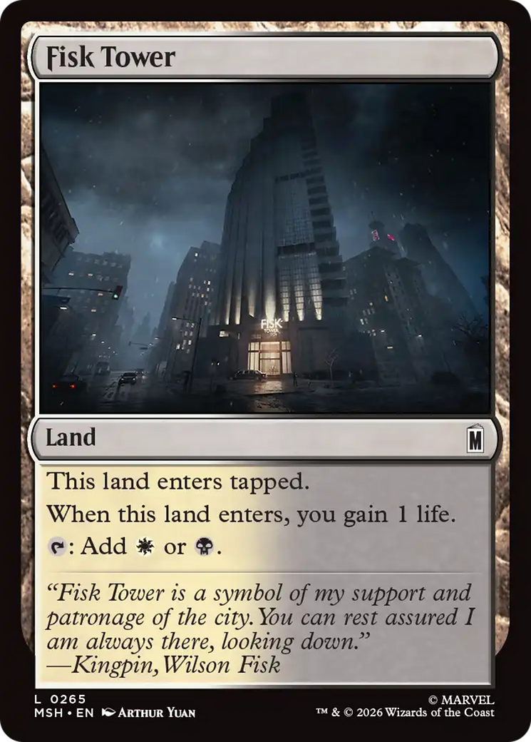 Fisk Tower [Marvel Super Heroes] | Exor Games Dartmouth