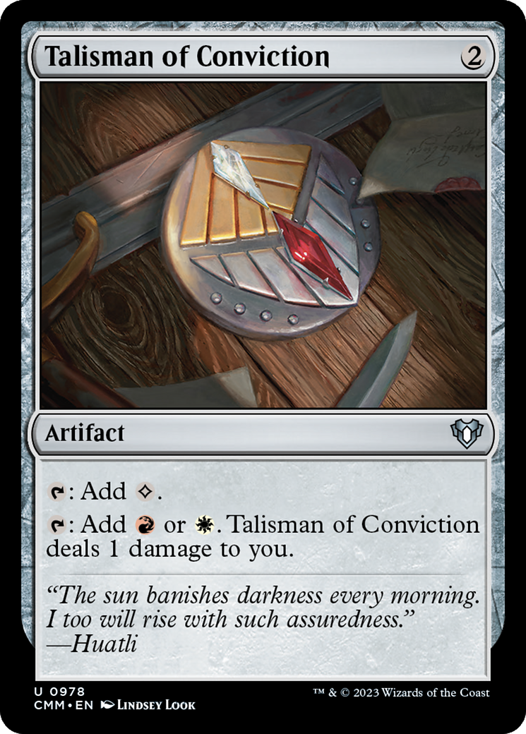 Talisman of Conviction [Commander Masters] | Exor Games Dartmouth