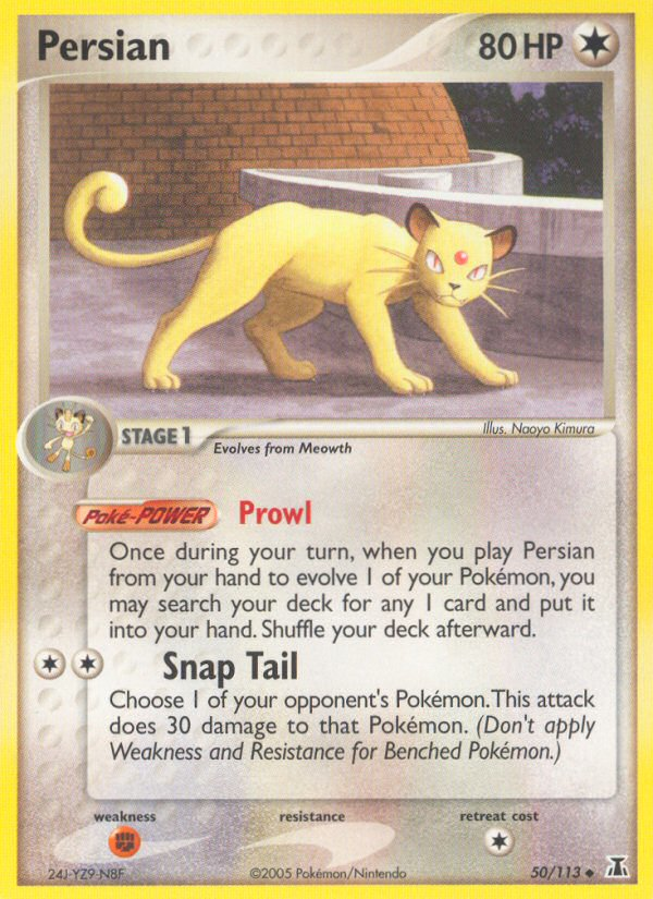Persian (50/113) [EX: Delta Species] | Exor Games Dartmouth