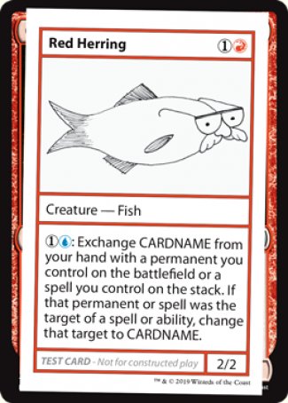 Red Herring (2021 Edition) [Mystery Booster Playtest Cards] | Exor Games Dartmouth