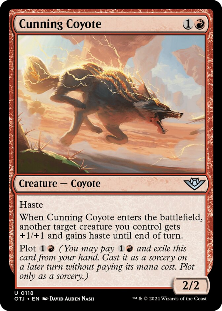 Cunning Coyote [Outlaws of Thunder Junction] | Exor Games Dartmouth