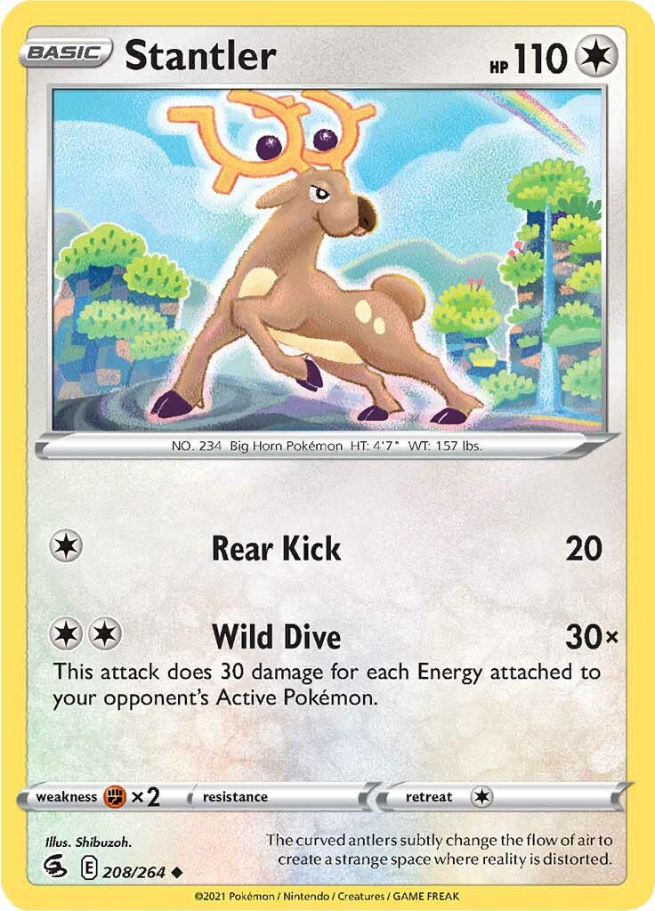 Stantler (208/264) [Sword & Shield: Fusion Strike] | Exor Games Dartmouth