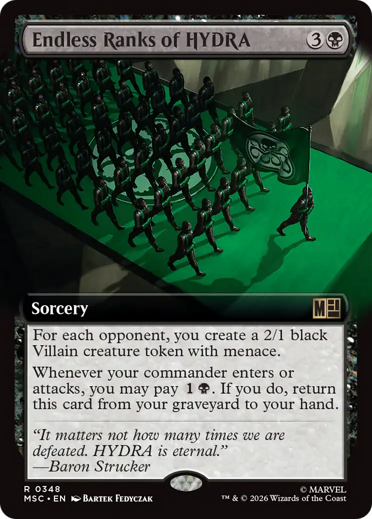 Endless Ranks of HYDRA (Extended Art) [Marvel Super Heroes Commander] | Exor Games Dartmouth