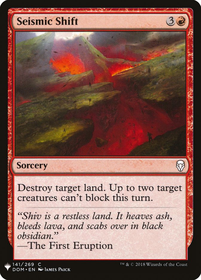 Seismic Shift [Mystery Booster] | Exor Games Dartmouth