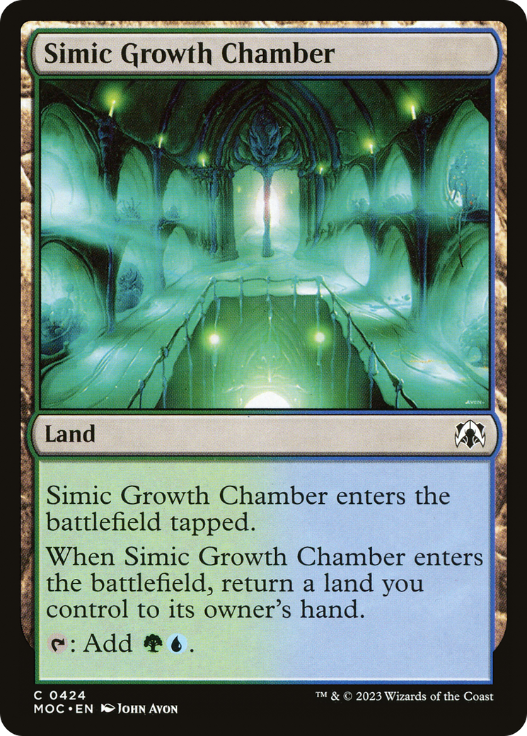 Simic Growth Chamber [March of the Machine Commander] | Exor Games Dartmouth