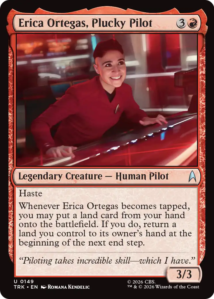 Erica Ortegas, Plucky Pilot [Star Trek] | Exor Games Dartmouth