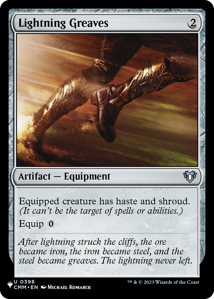 Lightning Greaves (CMM) [The List] | Exor Games Dartmouth