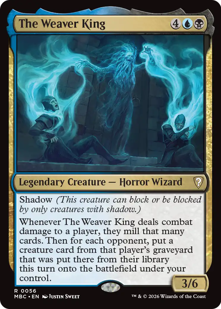 The Weaver King [Mystery Booster: Commander Edition] | Exor Games Dartmouth