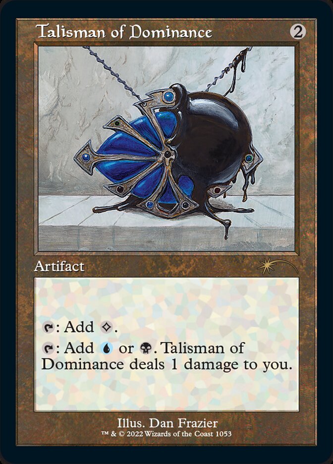 Talisman of Dominance (Foil Etched) [Secret Lair Drop Series] | Exor Games Dartmouth