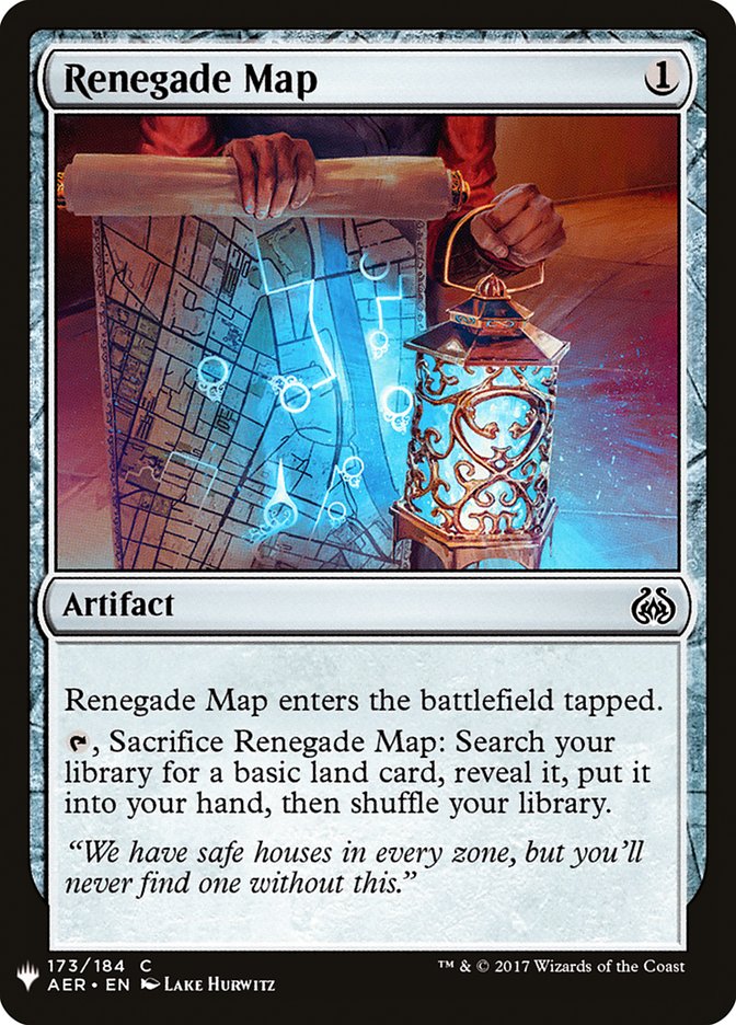 Renegade Map [Mystery Booster] | Exor Games Dartmouth