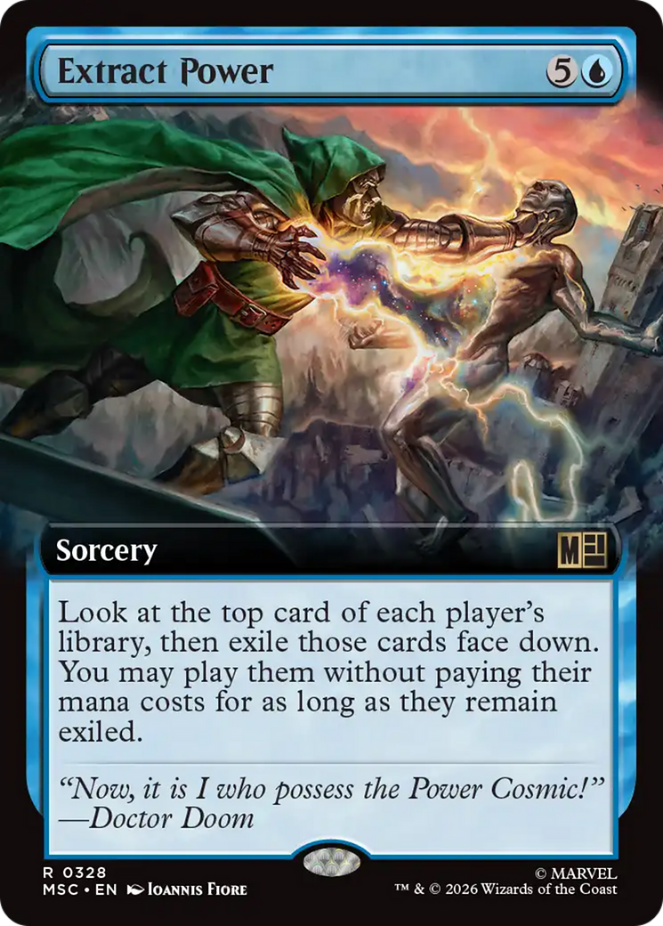 Extract Power (Extended Art) [Marvel Super Heroes Commander] | Exor Games Dartmouth