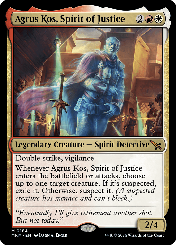 Agrus Kos, Spirit of Justice [Murders at Karlov Manor] | Exor Games Dartmouth