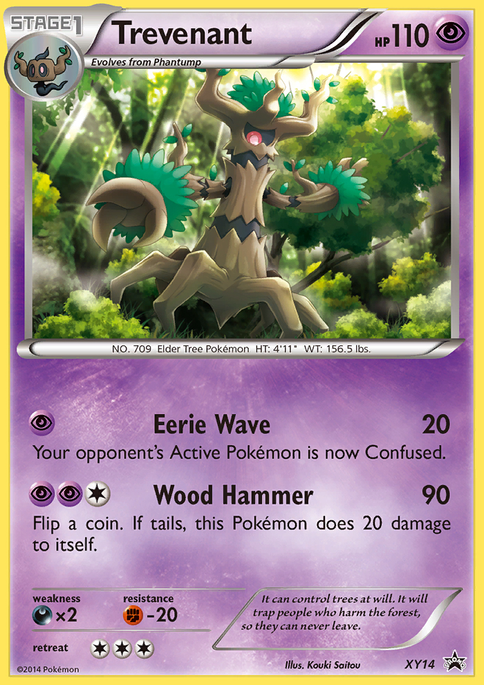 Trevenant (XY14) [XY: Black Star Promos] | Exor Games Dartmouth