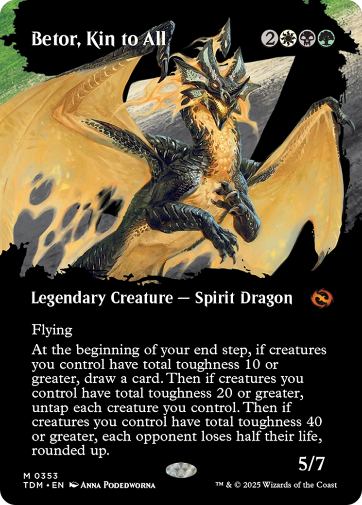 Betor, Kin to All (Borderless) [Tarkir: Dragonstorm] | Exor Games Dartmouth