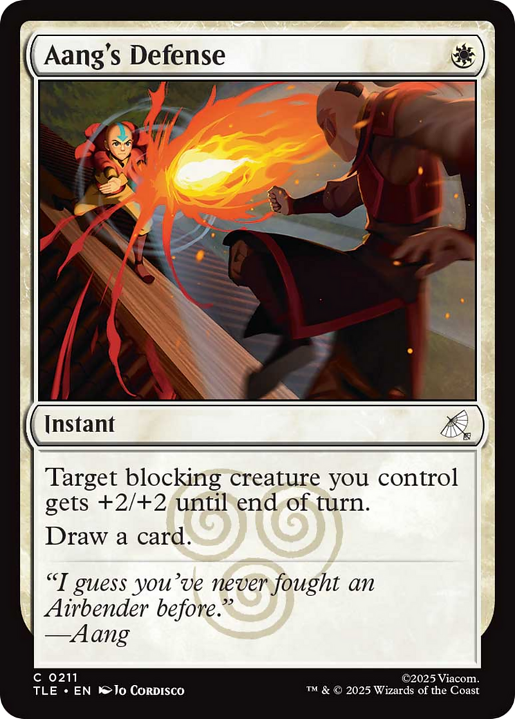 Aang's Defense [Avatar: The Last Airbender: Eternal-Legal] | Exor Games Dartmouth