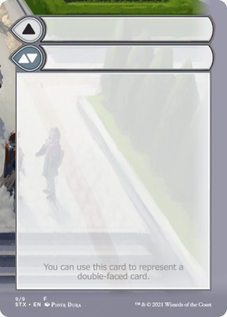 Helper Card (9/9) [Strixhaven: School of Mages Tokens] | Exor Games Dartmouth