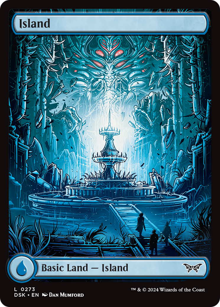 Island (273) - Full Art [Duskmourn: House of Horror] | Exor Games Dartmouth