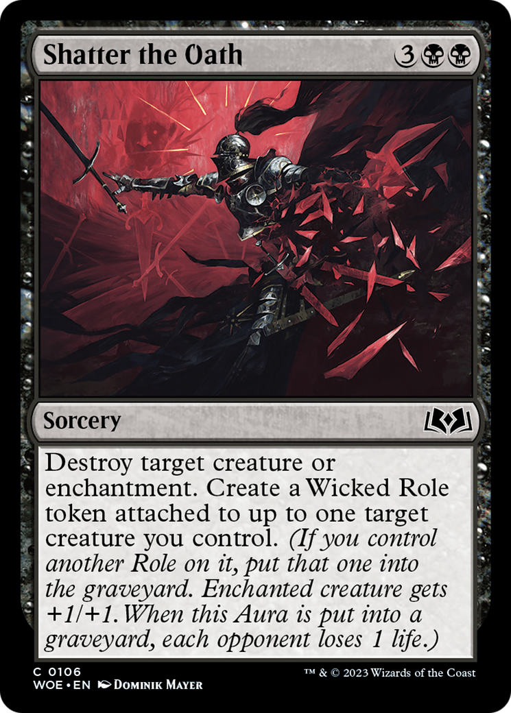 Shatter the Oath [Wilds of Eldraine] | Exor Games Dartmouth