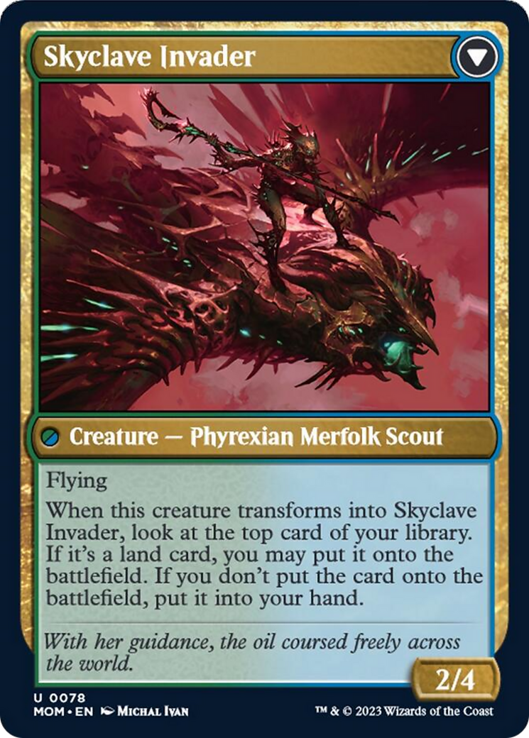 Skyclave Aerialist // Skyclave Invader [March of the Machine] | Exor Games Dartmouth