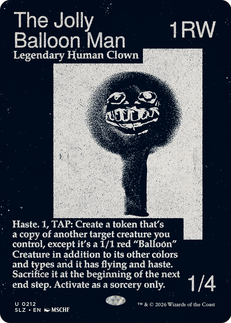 The Jolly Balloon Man (0212) [Secret Lair x MSCHF: The Zeta Set] | Exor Games Dartmouth