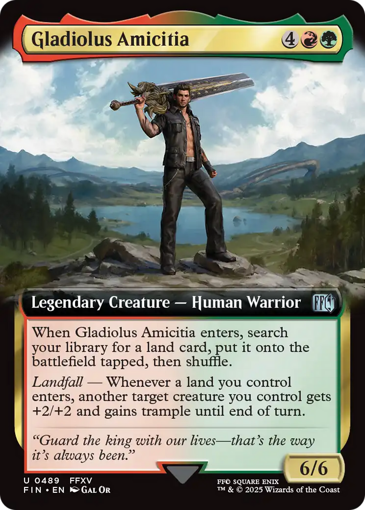 Gladiolus Amicitia (Extended Art) [FINAL FANTASY] | Exor Games Dartmouth