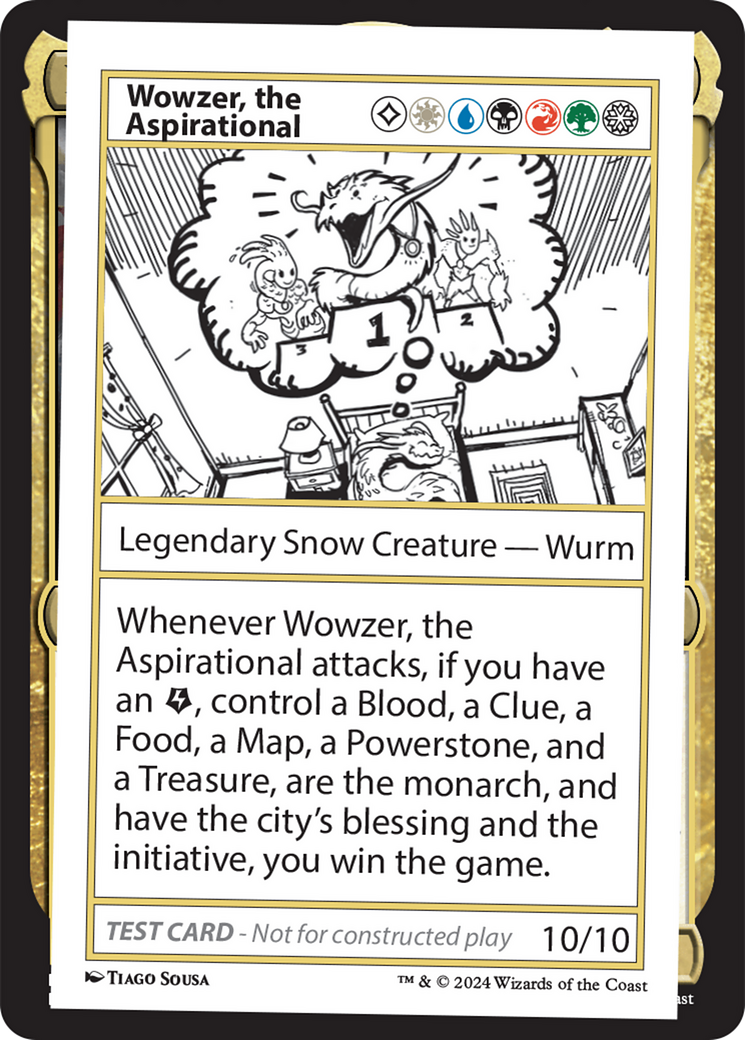 Wowzer, the Aspirational [Mystery Booster 2 Playtest Cards] | Exor Games Dartmouth