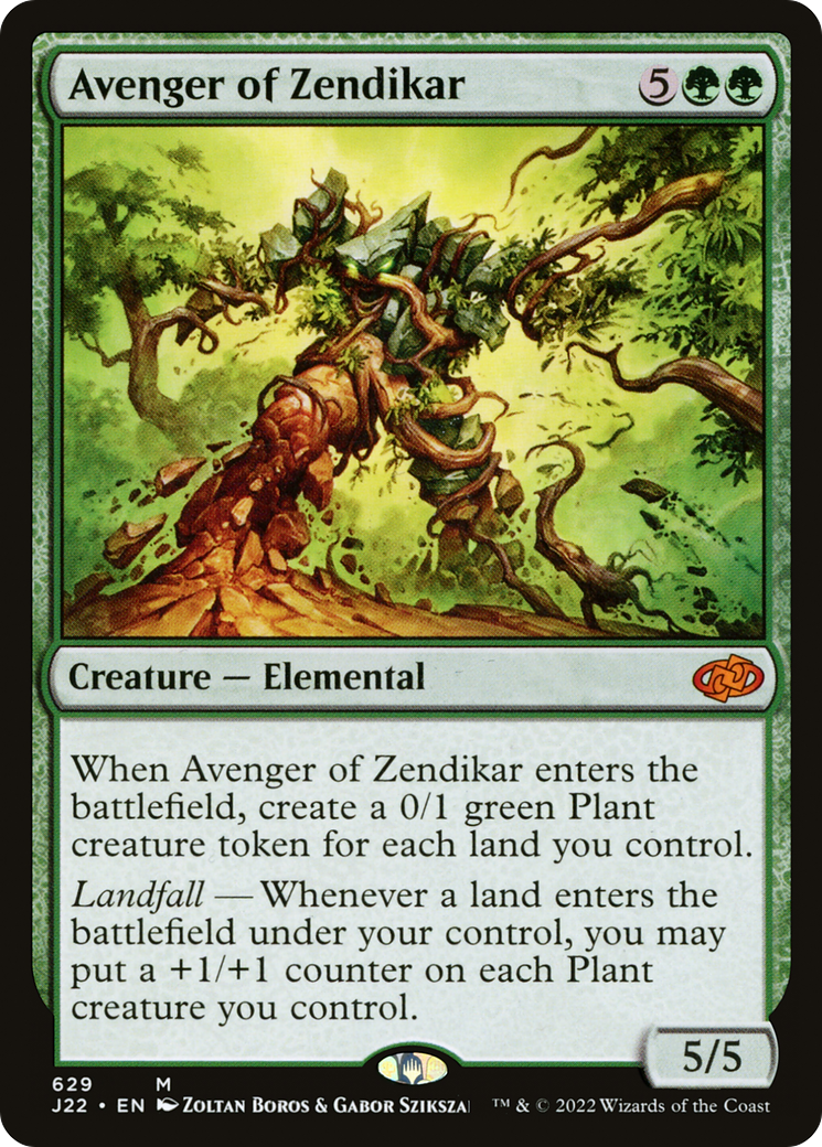 Avenger of Zendikar [Jumpstart 2022] | Exor Games Dartmouth
