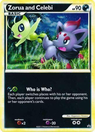 Zorua and Celebi (Jumbo Card) [Miscellaneous Cards] | Exor Games Dartmouth