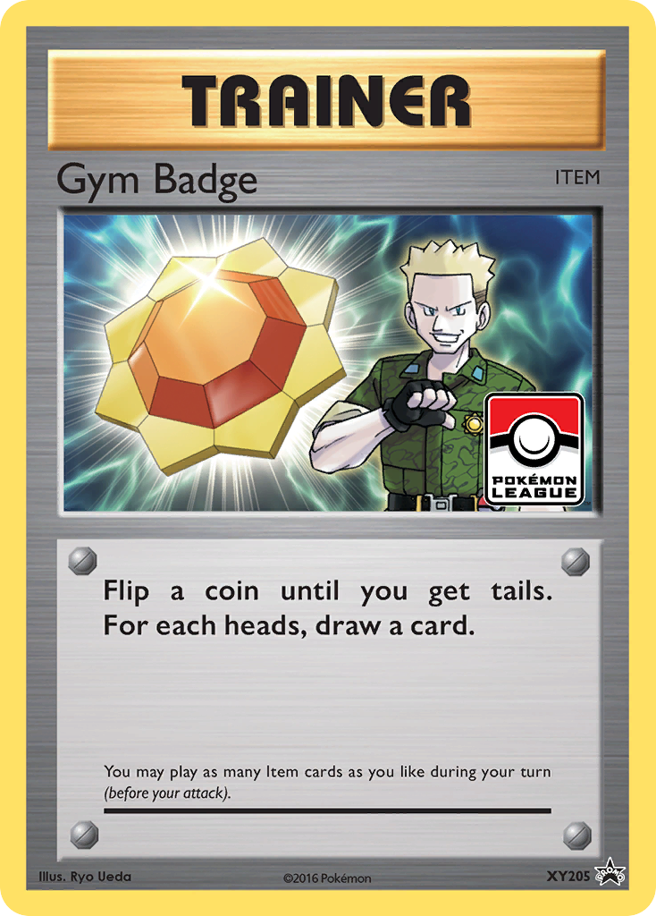 Gym Badge (XY205) (Lt. Surge) [XY: Black Star Promos] | Exor Games Dartmouth