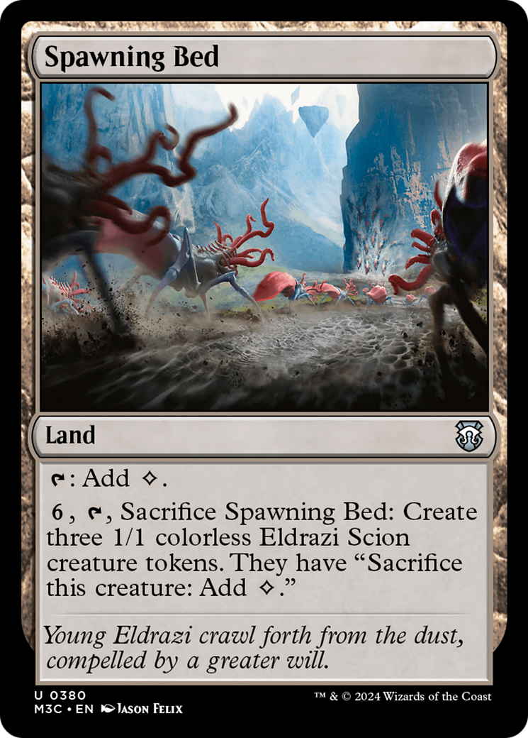 Spawning Bed (Ripple Foil) [Modern Horizons 3 Commander] | Exor Games Dartmouth