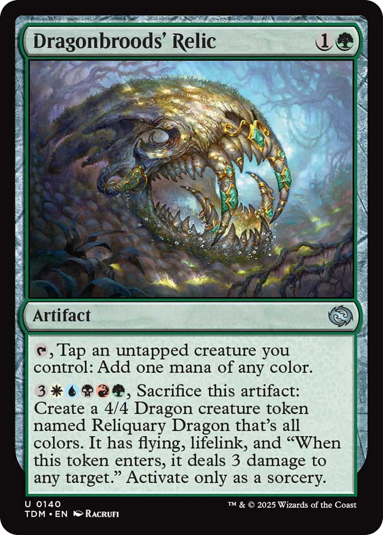 Dragonbroods' Relic [Tarkir: Dragonstorm] | Exor Games Dartmouth