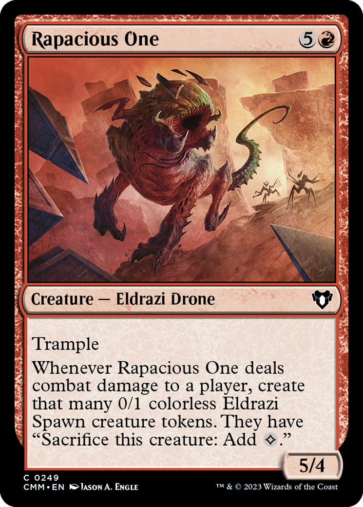 Rapacious One [Commander Masters] | Exor Games Dartmouth