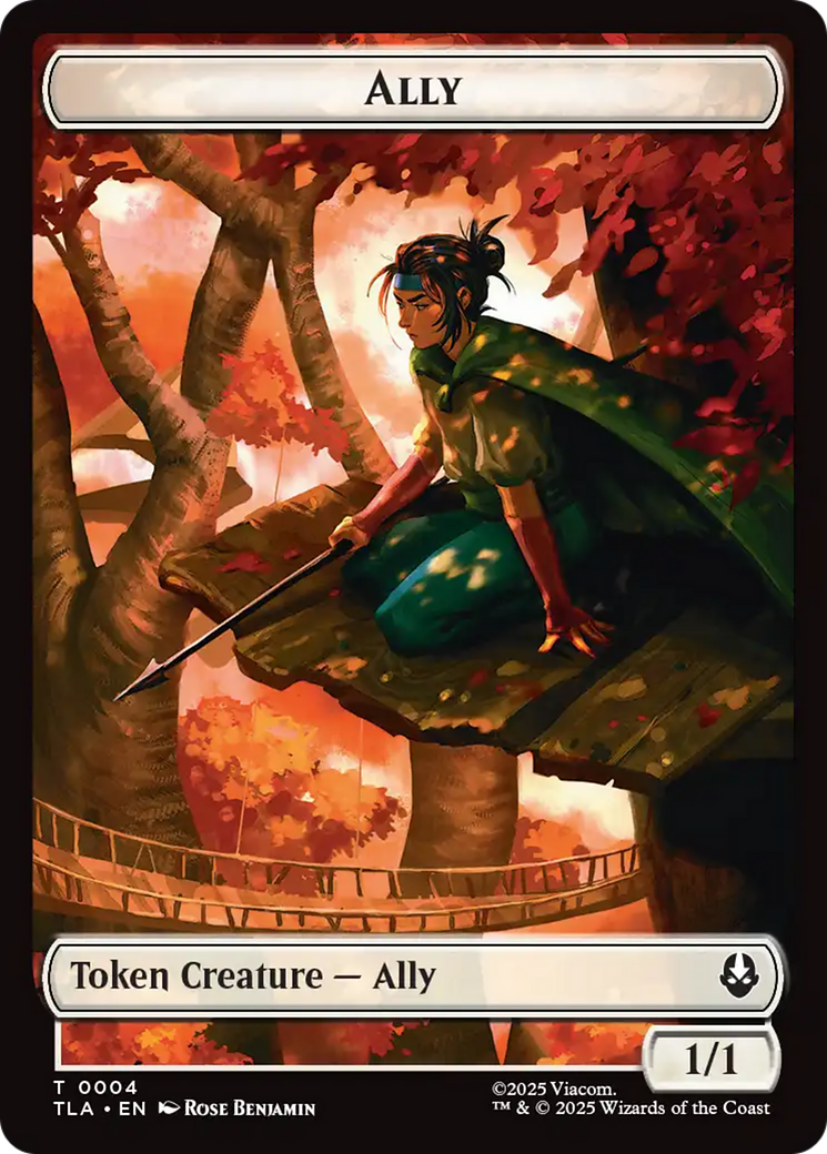 Ally (0004) // Spirit Double-Sided Token [Avatar: The Last Airbender Tokens] | Exor Games Dartmouth