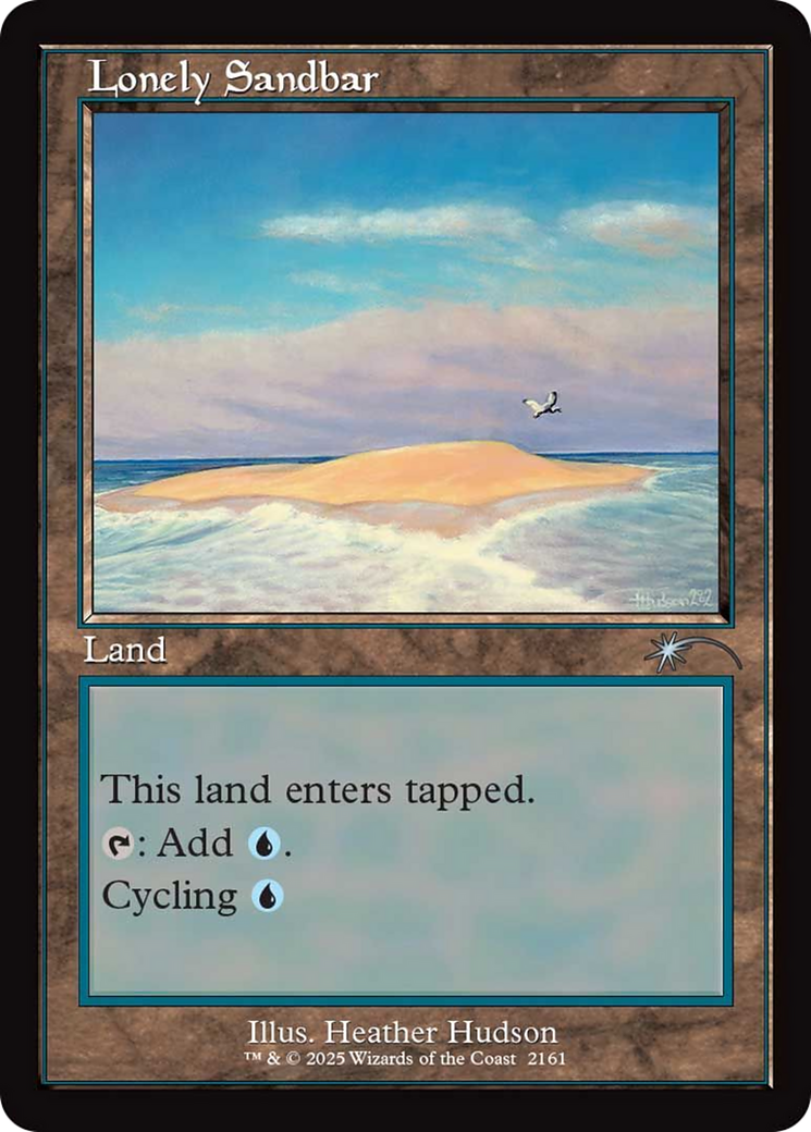 Lonely Sandbar (Retro Frame) [Secret Lair Drop Series] | Exor Games Dartmouth