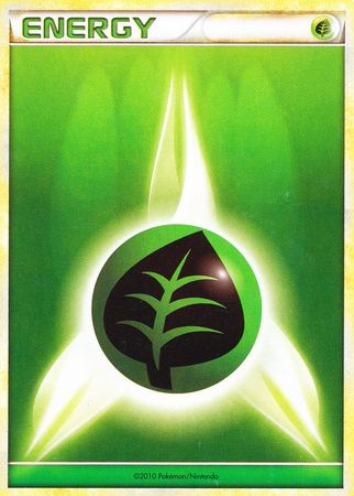 Grass Energy (2010 Unnumbered HGSS Style) [League & Championship Cards] | Exor Games Dartmouth